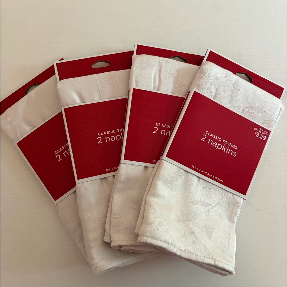 White Table Napkins
